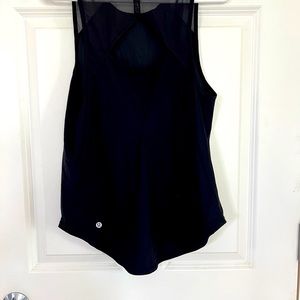 Size 4 Lululemon black tank